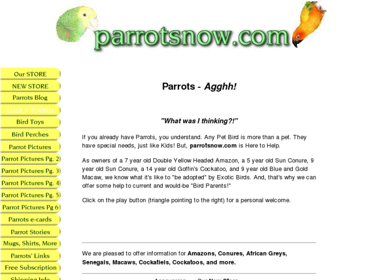 www.parrotsnow.com