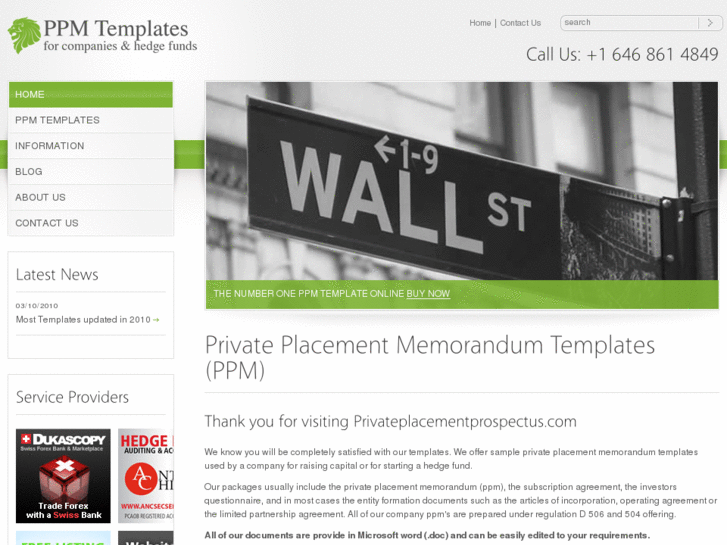 www.privateplacementprospectus.com