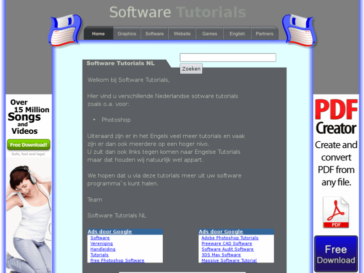 www.softwaretutorials.nl