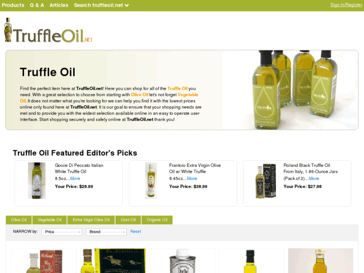 www.truffleoil.net