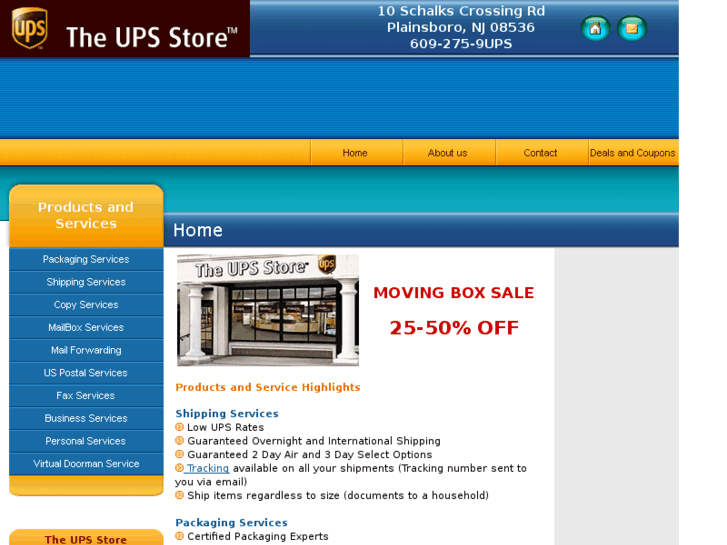 www.upsstoreplainsboro.com