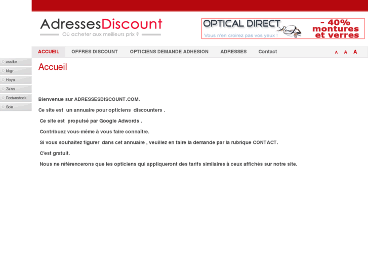 www.adressesdiscount.com