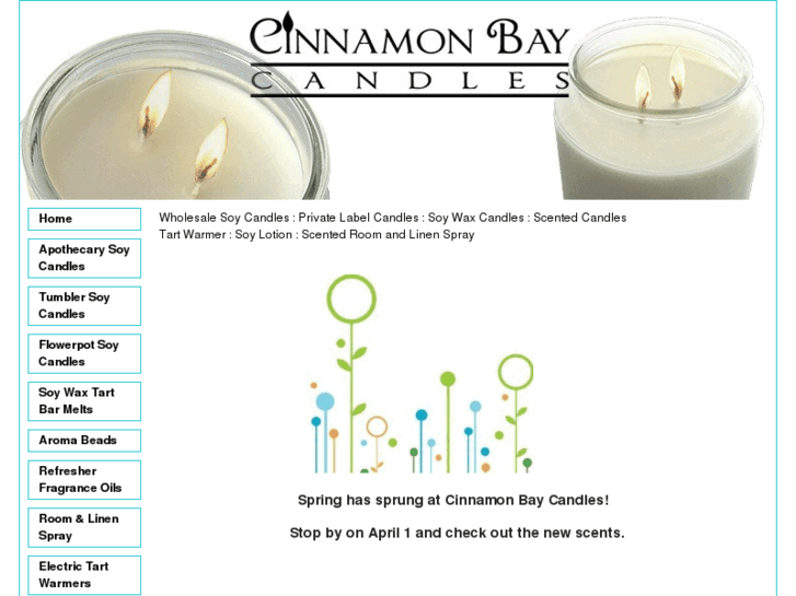 www.cinnamonbaycandles.com