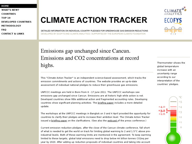 www.climateactiontracker.net