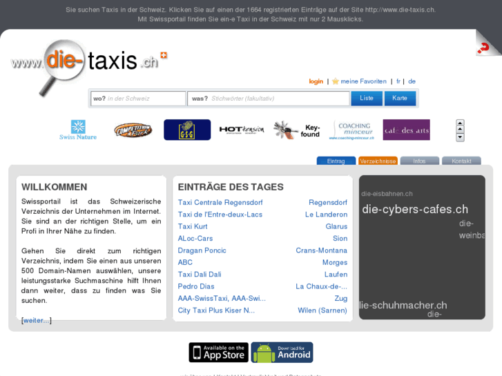 www.die-taxis.ch