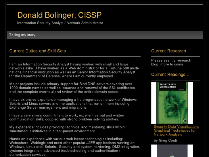 www.donaldbolinger.com