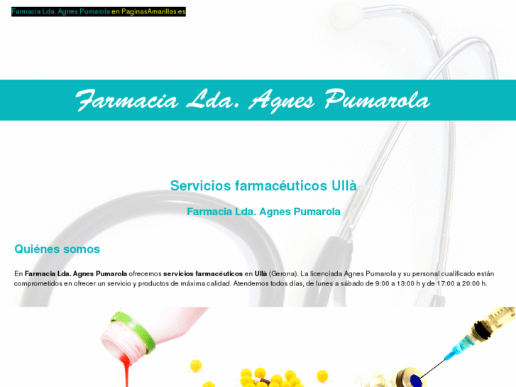 www.farmaciaagnespumarola.com