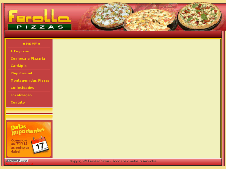 www.ferollapizzas.com