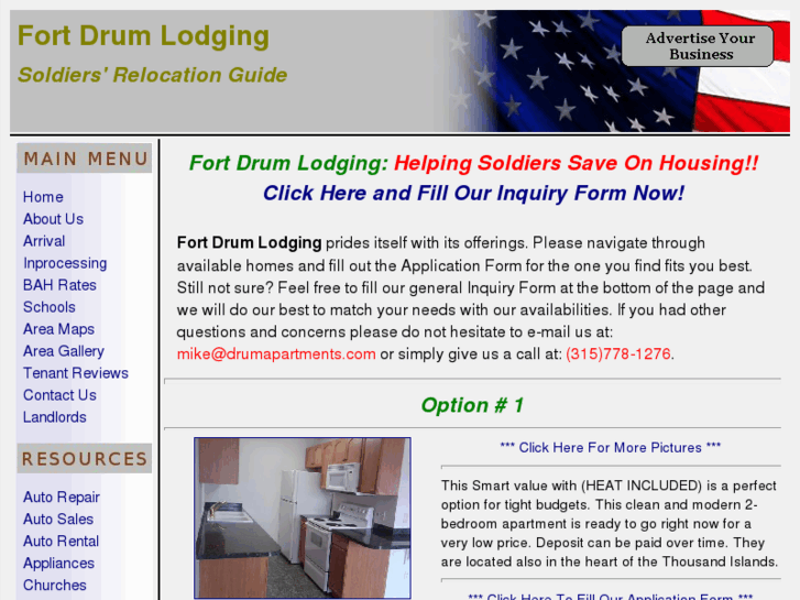 www.fortdrumlodging.com