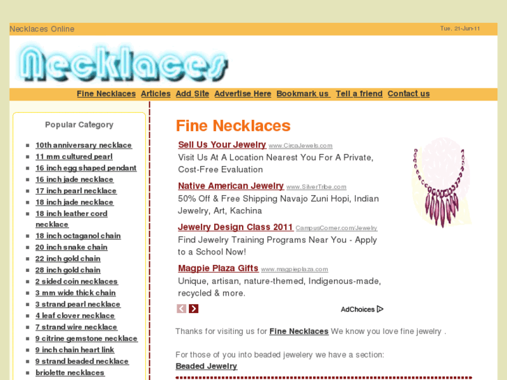 www.necklaces-empire.com