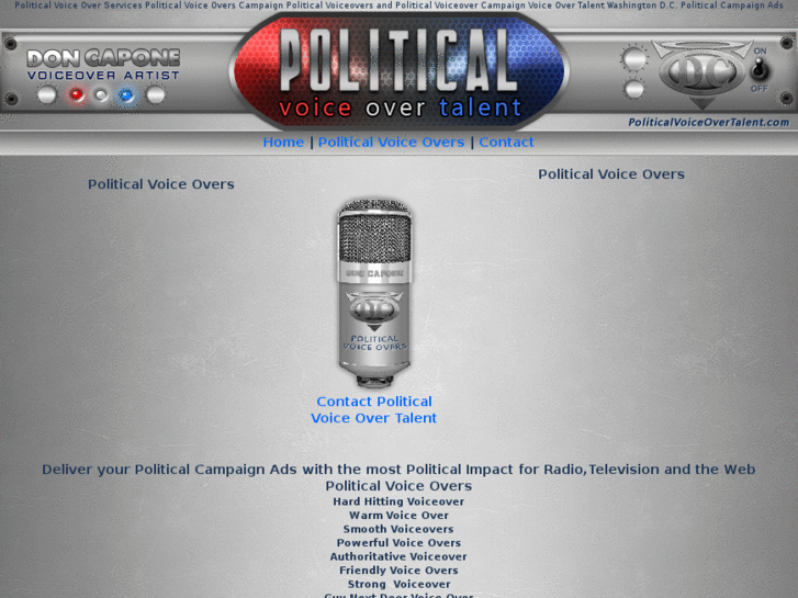 www.politicalvoiceovertalent.com