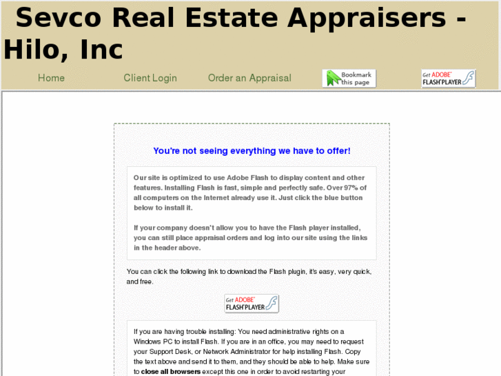 www.sevcoappraisers.com