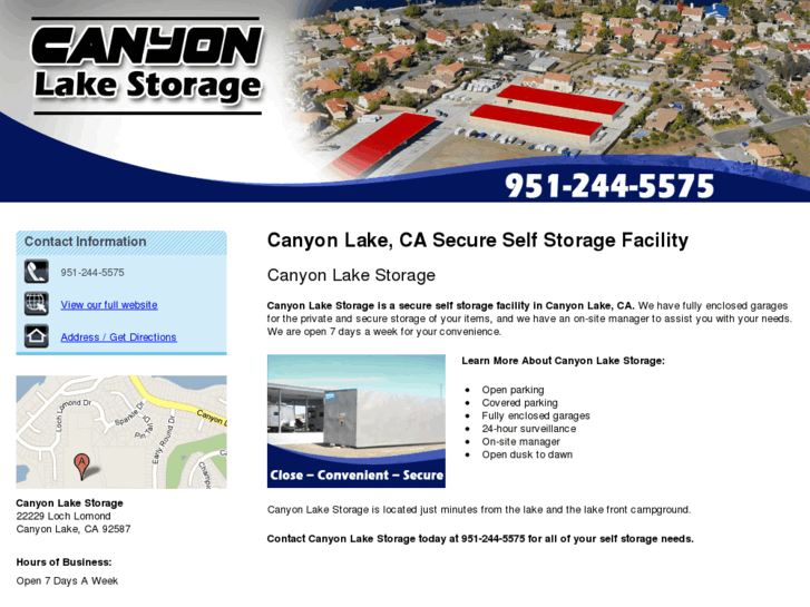 www.canyonlakeselfstorage.com
