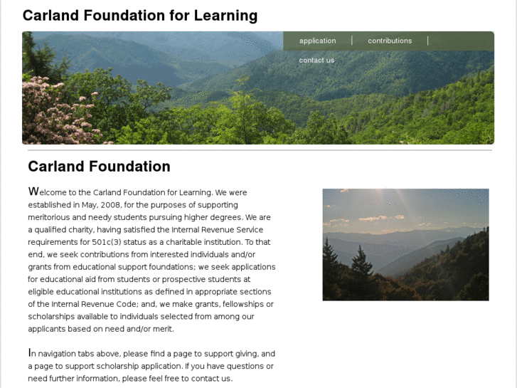 www.carlandfoundation.org