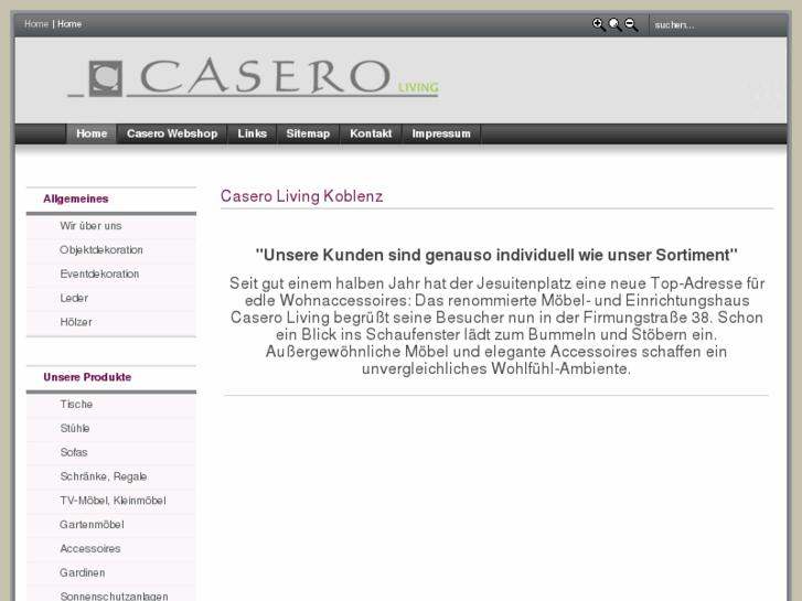 www.casero-moebel.com