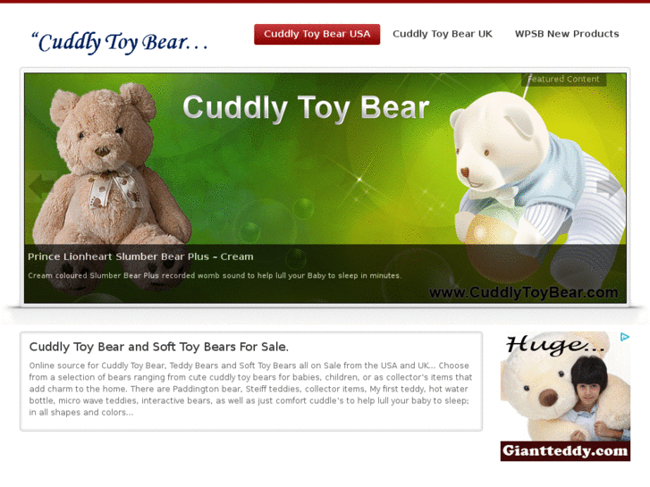 www.cuddlytoybear.com