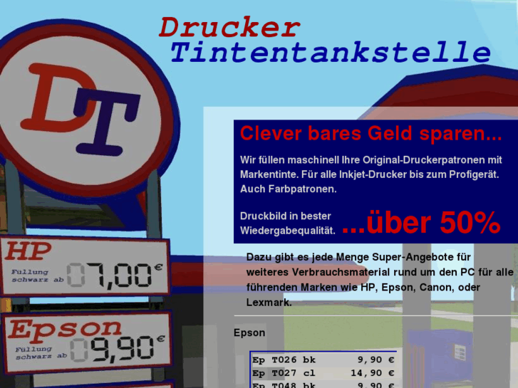 www.druckertintentankstelle.com