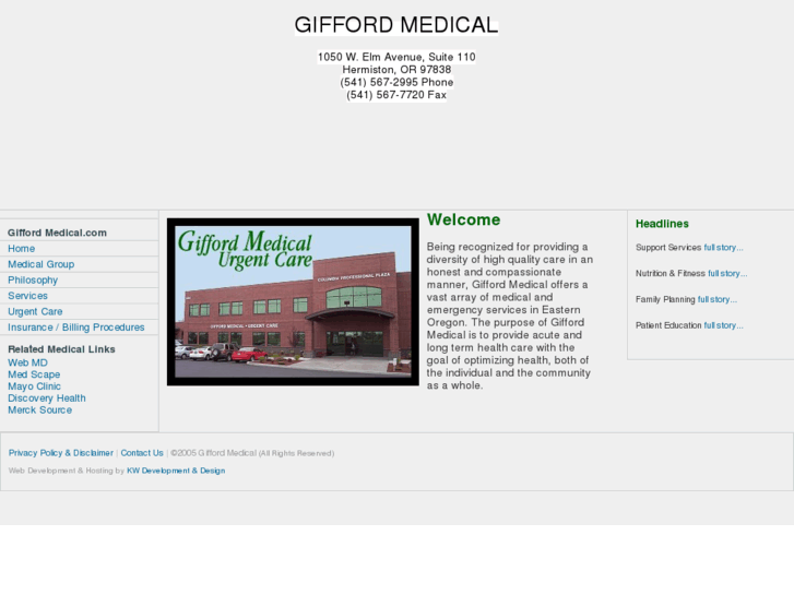 www.giffordmedical.com