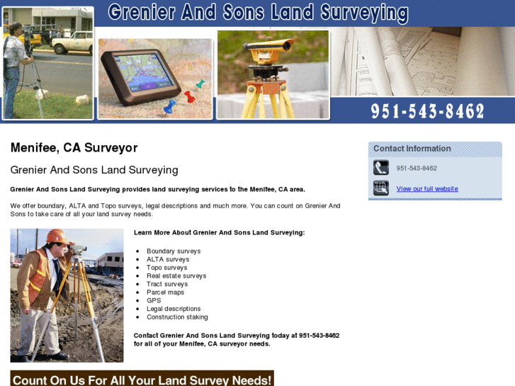 www.grenierlandsurveying.com