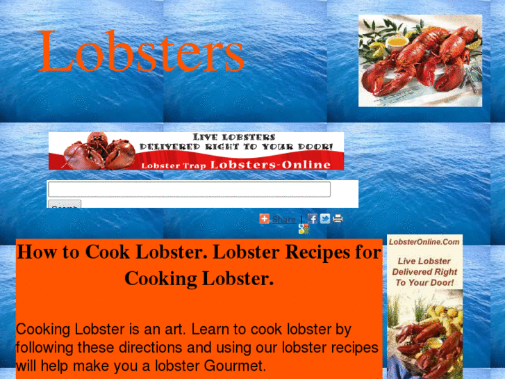 www.lobster-lobsters.com