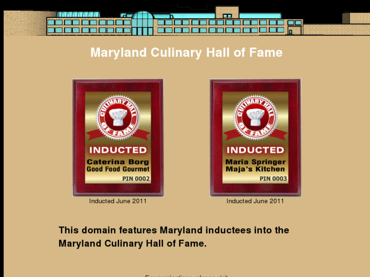 www.marylandculinaryhalloffame.com