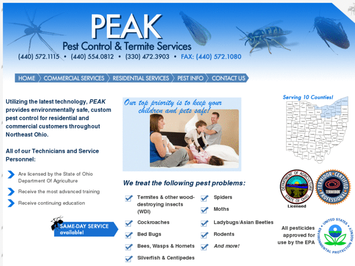 www.peakpestcontrol.com