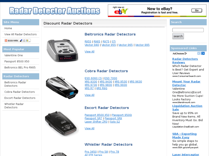 www.radardetectorauctions.com