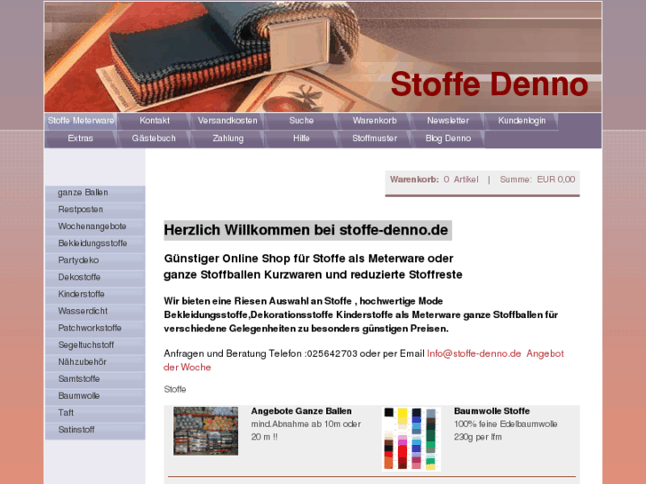 www.stoffmarkt-denno.com