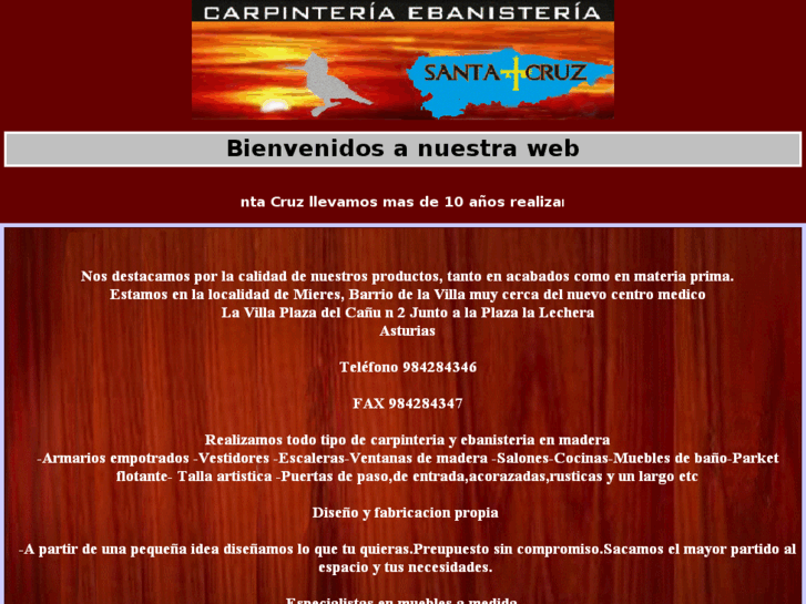 www.carpinteriaebanisteriasantacruz.es