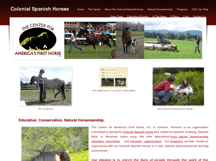 www.centerforamericasfirsthorse.org