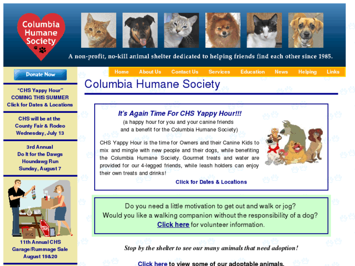 www.columbiahumane.org