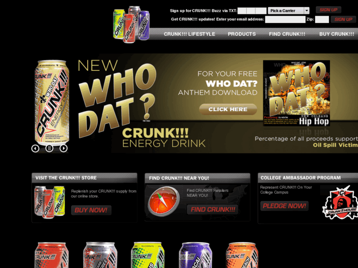 www.crunkenergydrink.com