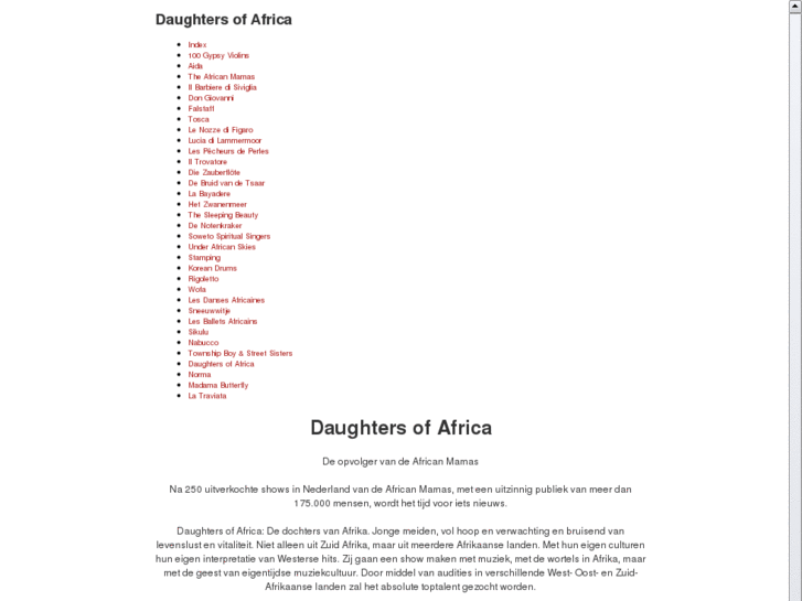 www.daughtersofafrica.nl