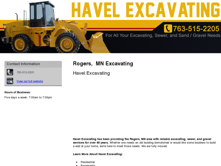 www.excavatingmaplegrovemn.com