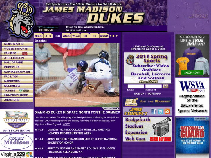 www.jmusports.com