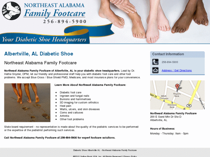 www.northeastalabamafamilyfootcare.com