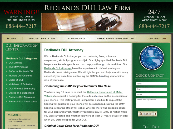 www.redlandsduilawfirm.com