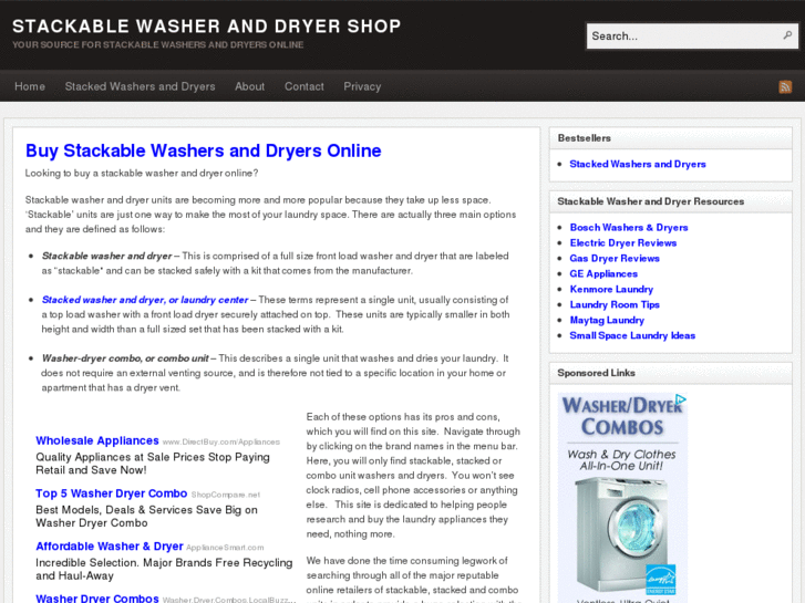 www.stackable-washer-dryer.org