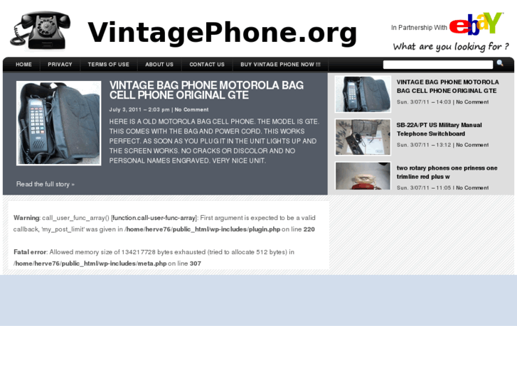 www.vintagephone.org