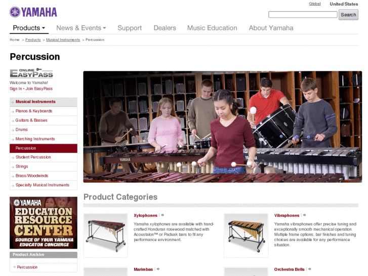 www.yamahapercussion.com