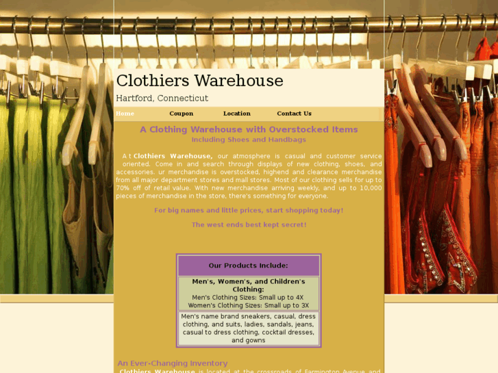 www.clothierswarehouse.com