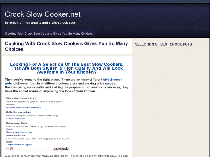 www.crockslowcooker.net