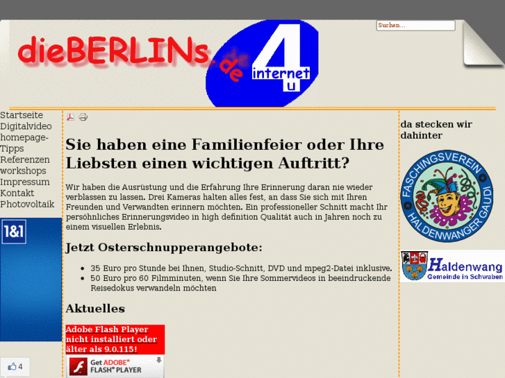 www.dieberlins.de