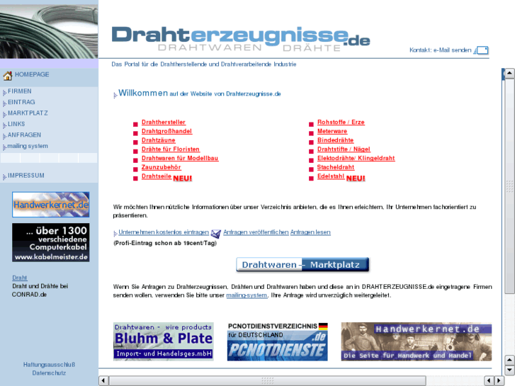 www.drahterzeugnisse.de