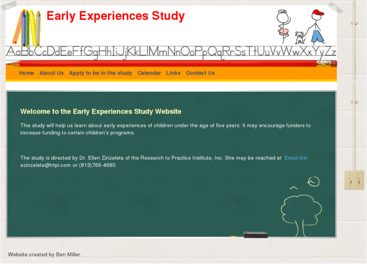 www.earlyexperiencesstudy.com