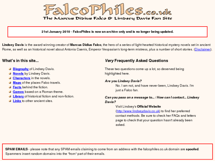 www.falcophiles.co.uk