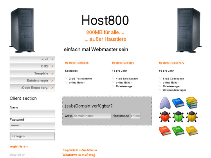 www.host800.de