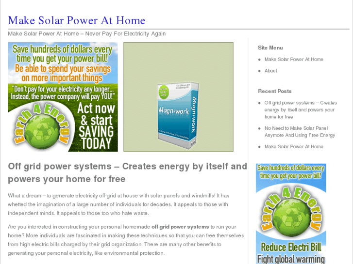 www.makesolarpowerathome.com