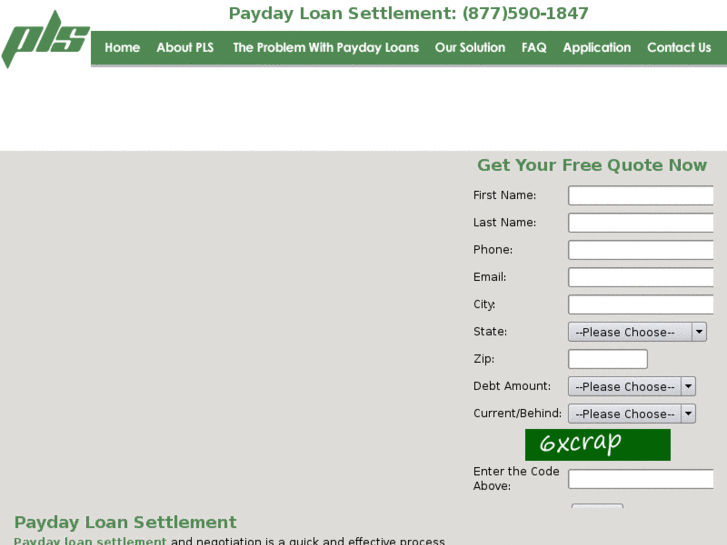 www.paydayloanssettlement.com