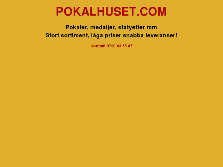 www.pokalhuset.com